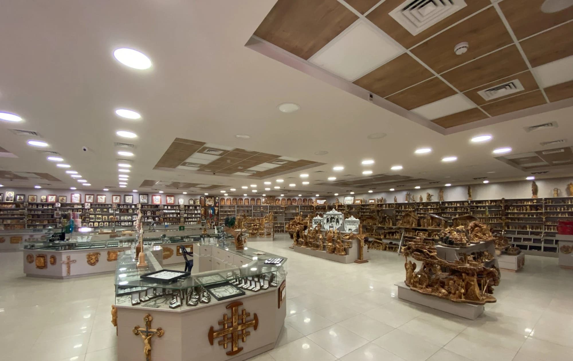 Inside our shop on Old Caritas Street