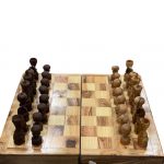 Olive Wood Chess Set "Small"