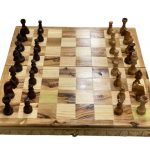 Olive Wood Chess Set "Large"